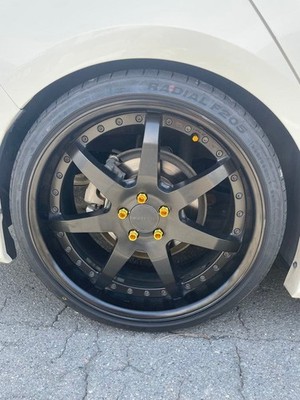 JDM Work 225/35ZR19 wheels for Prius etc. (No Tires) - Image 3