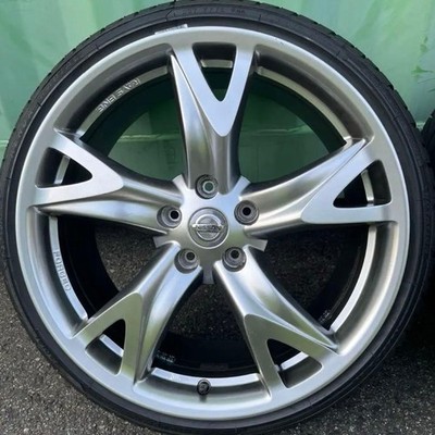 JDM Z34 original wheels with tires (No Tires) - Image 4