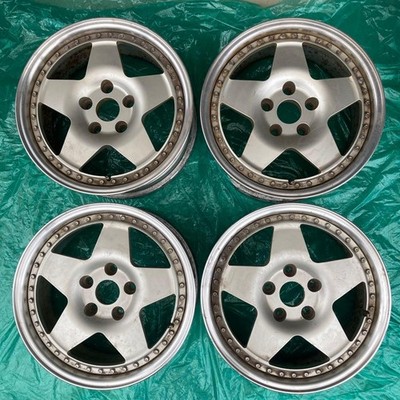 JDM ✖︎ Restoration Required NISMO R-5 ESTRELA 16-inch wheels (No Tires) - Image 2