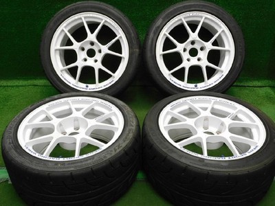 JDM Used Wheels and Tires 4-Wheel Set 255/40R17 2009 Model 70% Tread Remaini (No Tires)