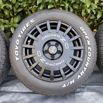 JDM OZ Racing Rally Racing 16 Extremely Rare Size 300km mileage Open C (No Tires)