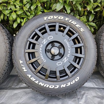 JDM OZ Racing Rally Racing 16 Extremely Rare Size 300km mileage Open C (No Tires) - Image 2