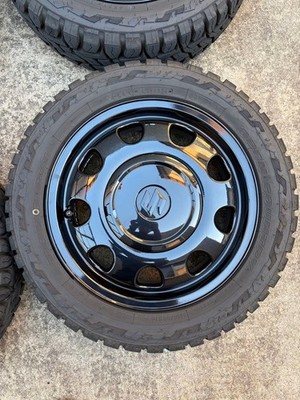 JDM Spacia Gear genuine wheels and tire set 155/65R14 tin (No Tires) - Image 4