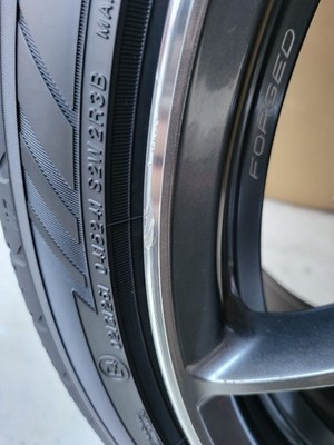 JDM RAYS VOLK RACING G025 19-inch forged wheels with Yokohama ADVAN Sp (No Tires) - Image 3
