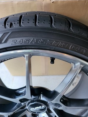 JDM RAYS VOLK RACING G025 19-inch forged wheels with Yokohama ADVAN Sp (No Tires) - Image 6