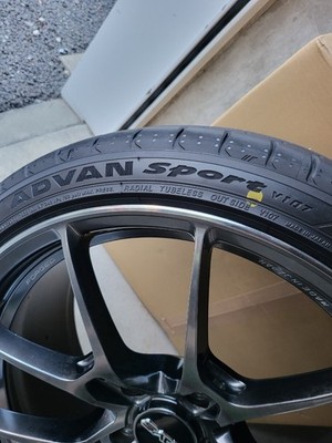 JDM RAYS VOLK RACING G025 19-inch forged wheels with Yokohama ADVAN Sp (No Tires) - Image 7