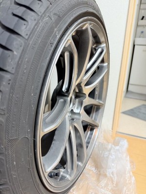 JDM WORK Emotion CR shigoku ultimate 9.5j+38 2-Wheel Set wheels with tires. (No Tires) - Image 3