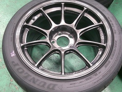 JDM Used Weds Sports 17X9.5J+32 5-hole PCD114.3 EJ-TI wheels 4-Wheel Set se (No Tires) - Image 2