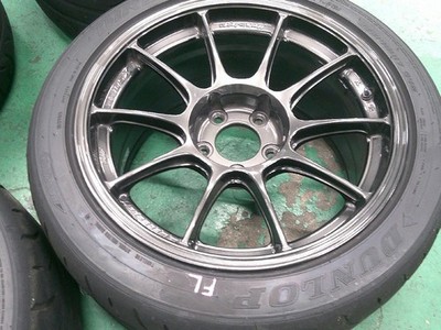 JDM Used Weds Sports 17X9.5J+32 5-hole PCD114.3 EJ-TI wheels 4-Wheel Set se (No Tires) - Image 3