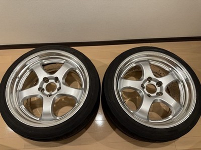 JDM WORK MEISTER S1R 182-Wheel Set Work Meister 5-Hole Printer (No Tires)