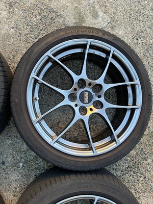 JDM Forging lightweight BBS RF RF506 17x7J +48 PCD112 5H Pirelli 205/45 (No Tires) - Image 3