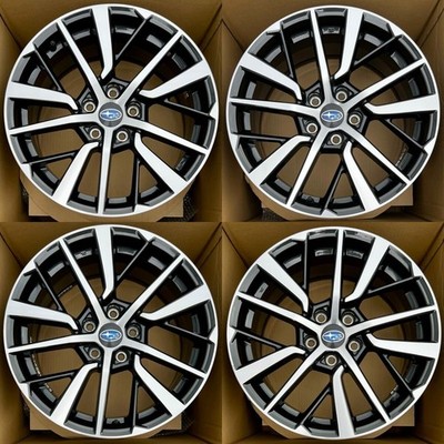 JDM SUBARU VBH WRX S4 STI sports machined genuine 18-inch 4-piece whee (No Tires)