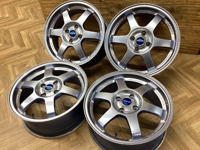 JDM RAYS ECO DRIVE GEAR 37 ESPCORT 16x6.5J 4/100 +45 EB Used set of fou (No Tires)