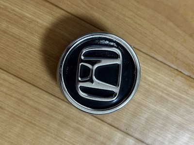JDM Honda Genuine Center Cap 4-Individual Set Black x Silver br Honda (No Tires) - Image 2
