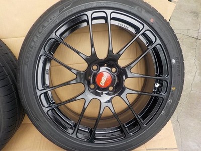 JDM BMW Mini R55 Aqua BBS RE-L2 black forging 17-inch 4-piece set 7J + (No Tires) - Image 3