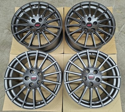 JDM Subaru WRX STI Genuine Option 18-inch Wheels 4-Wheel Set 8.5J for Levor (No Tires)
