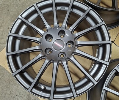 JDM Subaru WRX STI Genuine Option 18-inch Wheels 4-Wheel Set 8.5J for Levor (No Tires) - Image 9