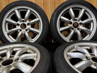 JDM RS Watanabe Eight Spoke F8F 16x6.5J 5-hole PCD114.3 Offset +40 Dun (No Tires)