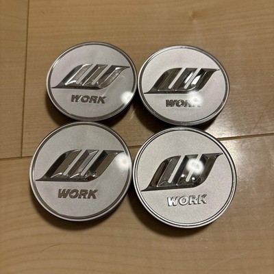 JDM WORK Wheel Caps 4-Individual Set (No Tires)