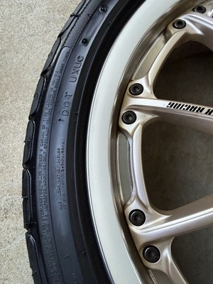 JDM Used aluminum wheels 4-Wheel Set size RAYS/VOLK RACING GT-N 8J 17-inch (No Tires) - Image 10