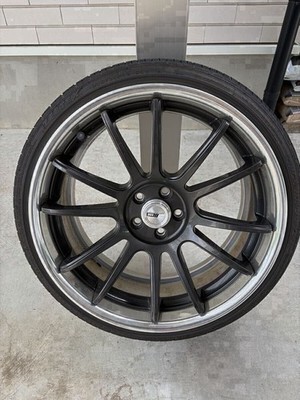JDM 19-inch PCD 100 5-hole Offset 9J +43 215/35R19 SSR Liner Type 12 f (No Tires)