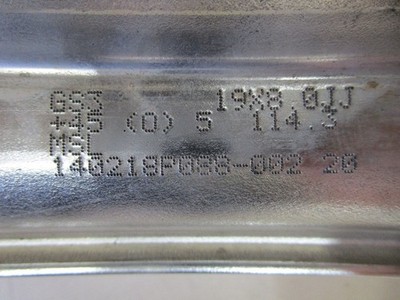 JDM WORK GNOSIS GS3 1990 Voxy Prius α 8J +45 5H114.3 Used 2013 model L (No Tires) - Image 6