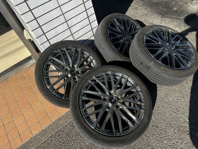 JDM Weds LEONIS Chrome 18-inch alloy wheels with 4 tires set of 4 for (No Tires) - Image 4