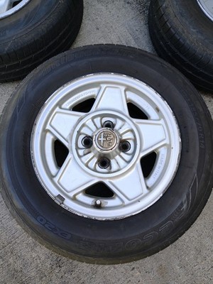 JDM Alfa Romeo Spider Black Modora Mag Wheels 6J14 Pitch 108 Offset 22 (No Tires) - Image 2