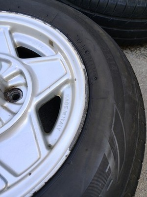 JDM Alfa Romeo Spider Black Modora Mag Wheels 6J14 Pitch 108 Offset 22 (No Tires) - Image 7