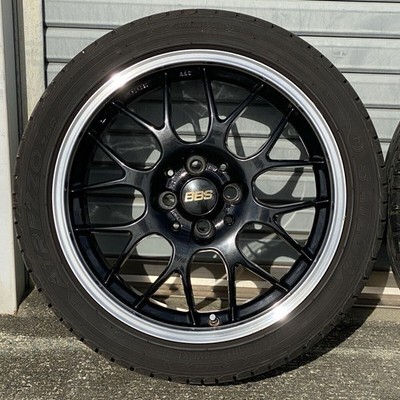 JDM BBS RG-R RG793 17-inch 7J +45 PCD100 x 4 holes 205/45R17 tires wit (No Tires) - Image 2