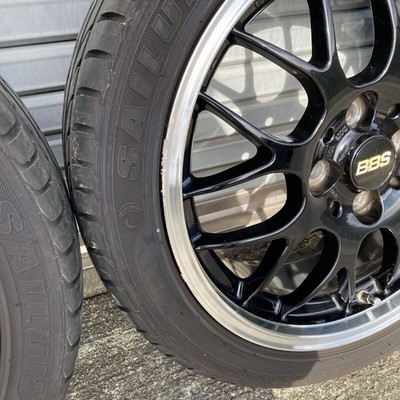 JDM BBS RG-R RG793 17-inch 7J +45 PCD100 x 4 holes 205/45R17 tires wit (No Tires) - Image 6