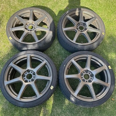 JDM Kobe pickup 114.3 work WORK EMOTION 18T7R (No Tires)