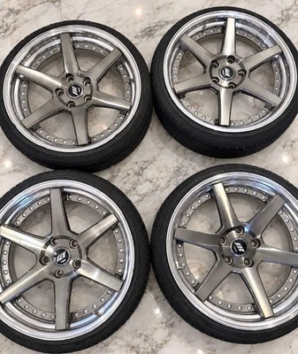 JDM Work Zeast ST1 Almost Tire Set (No Tires)