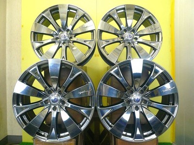 JDM H3188 Used 4-Wheel Set RAYS bell suspension SCUDO 19 x 8J +35 5H 114.3 B (No Tires)