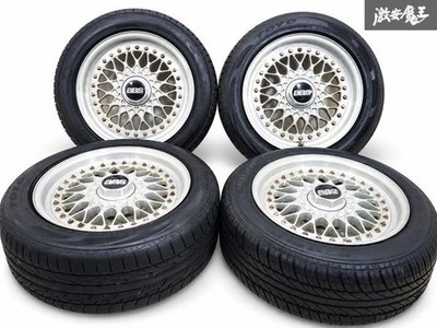 JDM Rare / BBS RS036 3-piece forging wheels 15x7.5J +25 PCD 114.3 4-hol (No Tires) - Image 2