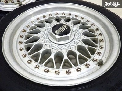 JDM Rare / BBS RS036 3-piece forging wheels 15x7.5J +25 PCD 114.3 4-hol (No Tires) - Image 4