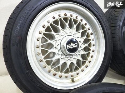 JDM Rare / BBS RS036 3-piece forging wheels 15x7.5J +25 PCD 114.3 4-hol (No Tires) - Image 6