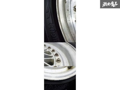 JDM Rare / BBS RS036 3-piece forging wheels 15x7.5J +25 PCD 114.3 4-hol (No Tires) - Image 7