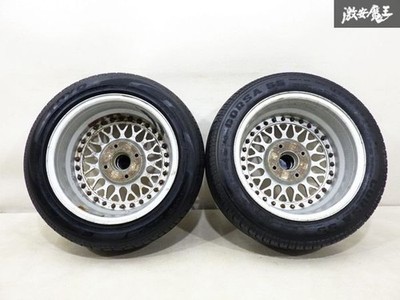 JDM Rare / BBS RS036 3-piece forging wheels 15x7.5J +25 PCD 114.3 4-hol (No Tires) - Image 9