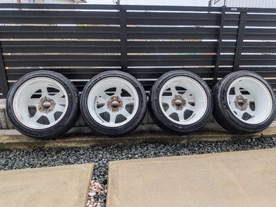 JDM RAYS VOLK RACING TE37 14-inch Wheel and Tire 4-Wheel Set (No Tires) - Image 3