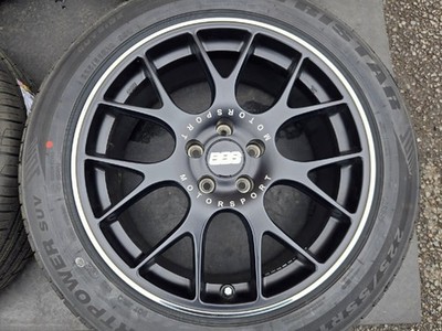 JDM Harrier/X-Trail/CX-5 BBS CH-R CH141 Tristar 225/55R19 2025 model 4 (No Tires)