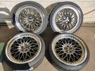 JDM WORK VS XV 19x8.5J+47/9.5J+40 PCD100-5H & KENDA KR20 225/35R19 ♪ 4 (No Tires)
