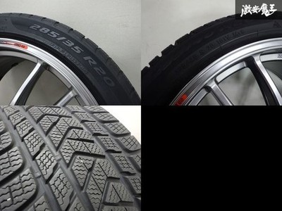 JDM Excellent Condition ENKEI GTC-01 20x9.5J+38 10.5J+18 5-hole PCD114. (No Tires) - Image 7