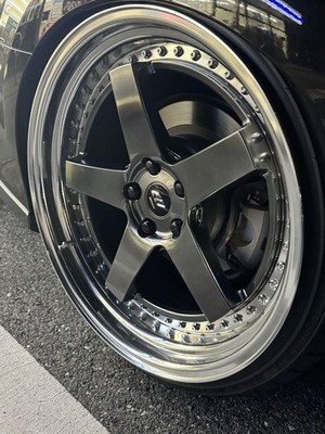 JDM WORK ZISTANCE W5S PCD114 Deep Rim (No Tires)