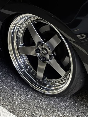 JDM WORK ZISTANCE W5S PCD114 Deep Rim (No Tires) - Image 4