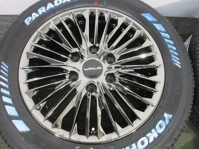JDM WALD Genuine Line F001 SBC 6.5J+38 Yokohama Parada 215/60R17 2013 (No Tires) - Image 2