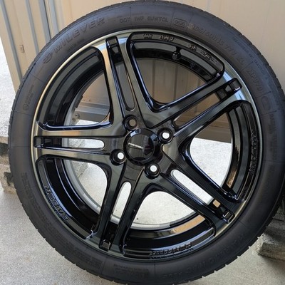 JDM WEDS Wedssports SA-52R 16 165 50 R16 PCD100 4-hole 5J Excellent tr (No Tires)