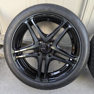 JDM WEDS Wedssports SA-52R 16 165 50 R16 PCD100 4-hole 5J Excellent tr (No Tires) - Image 4