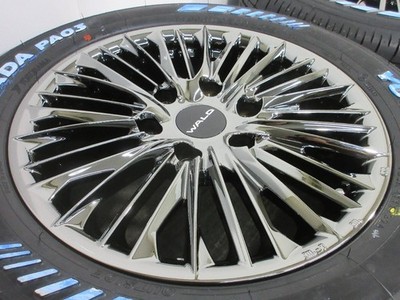 JDM WALD Genuine Line F001 SBC 6.5J+38 Yokohama Parada 215/60R17 2013 (No Tires) - Image 4