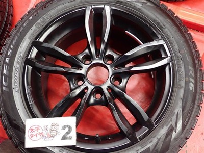 JDM 4-Wheel Set for BMWPirelli Ice Asimmetrico 205/55R16 91Q MAK LUFT 7 (No Tires) - Image 6